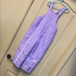 Big Chill Girls Purple Insulated Snow Bib Overalls (BBR)